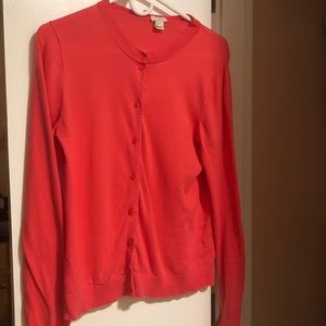 J Crew caryn cardigan size medium (pink)